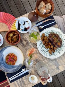 restaurant Cap Ferret roc seven