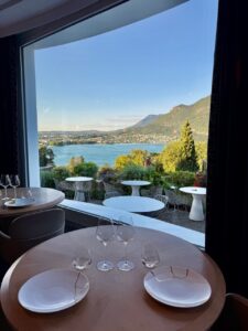 Restaurant étoilé annecy les trésoms