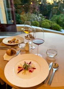 Restaurant étoilé annecy les trésoms