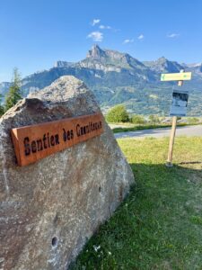 combloux sentier des graniteurs