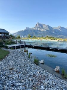 piscine combloux biotope