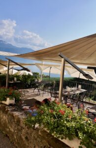 plus belles terrasses du Lavaux restaurant